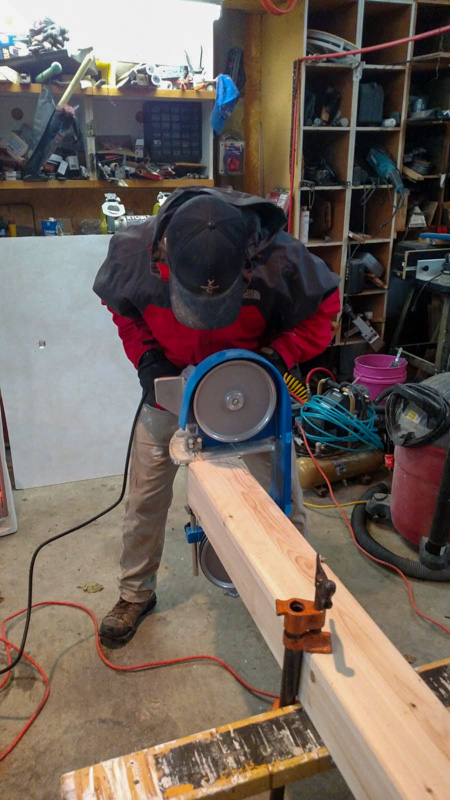 Carpentry workshop - skilled woodworking
