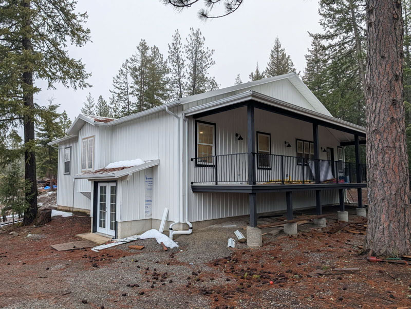 Home addition in Post Falls, Idaho