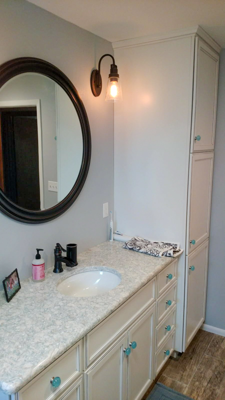Handyman Services Coeur d'Alene - Bathroom vanity installation